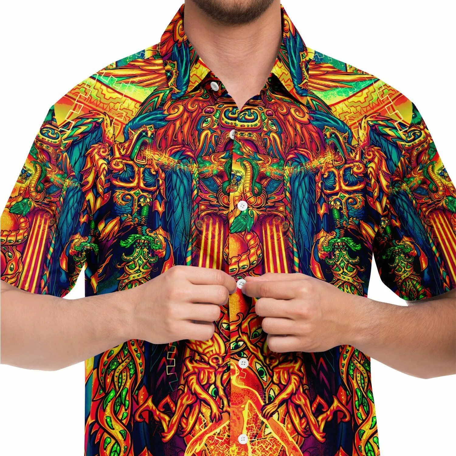 DMT KING | BUTTON SHIRT | SALVIADROID