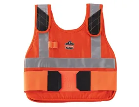 Ergodyne 12220 Chill-Its 6215 Phase Change Cooling Vest & Pack , S/M, Orange