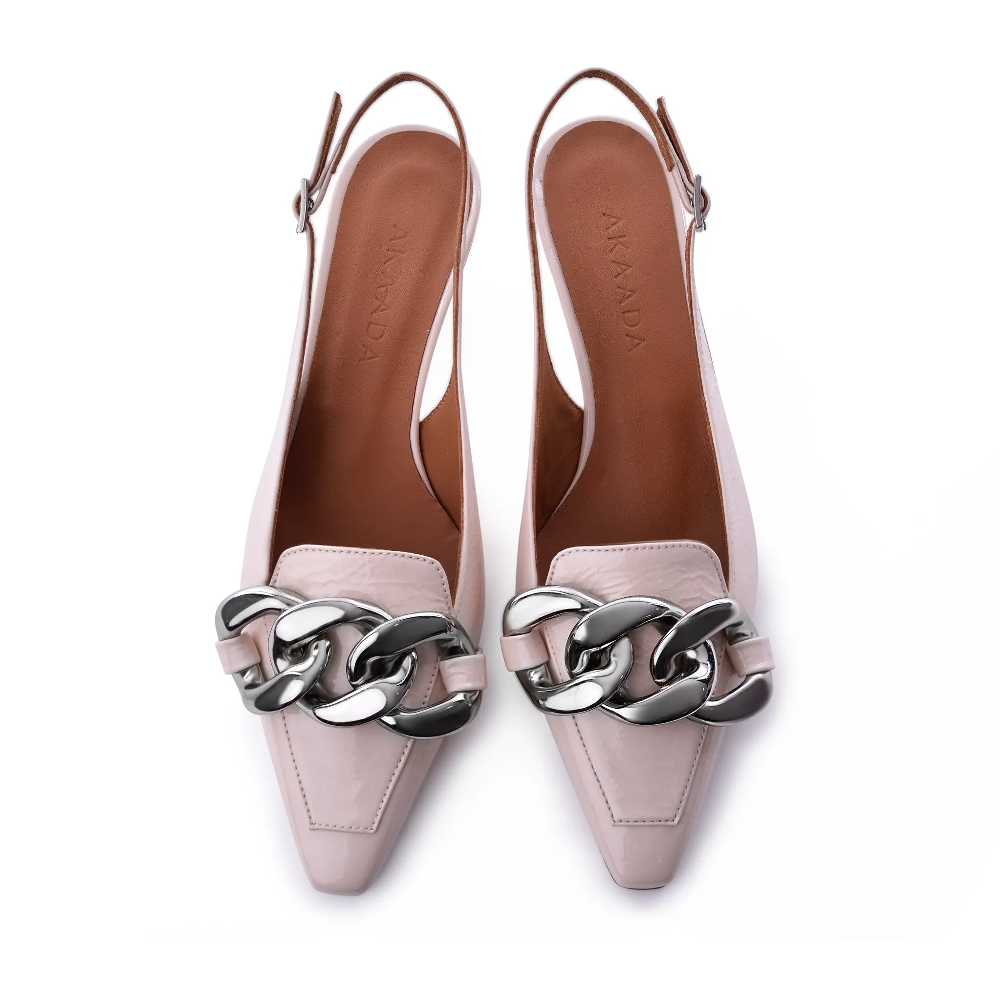 Erity Coco Naplak Slingback Pumps