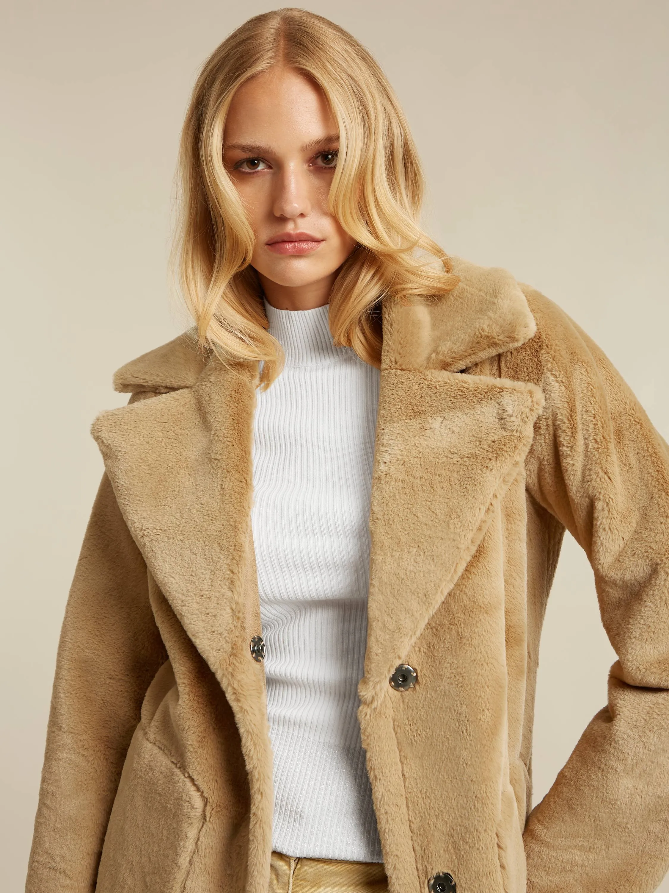 Faven coat - Camel