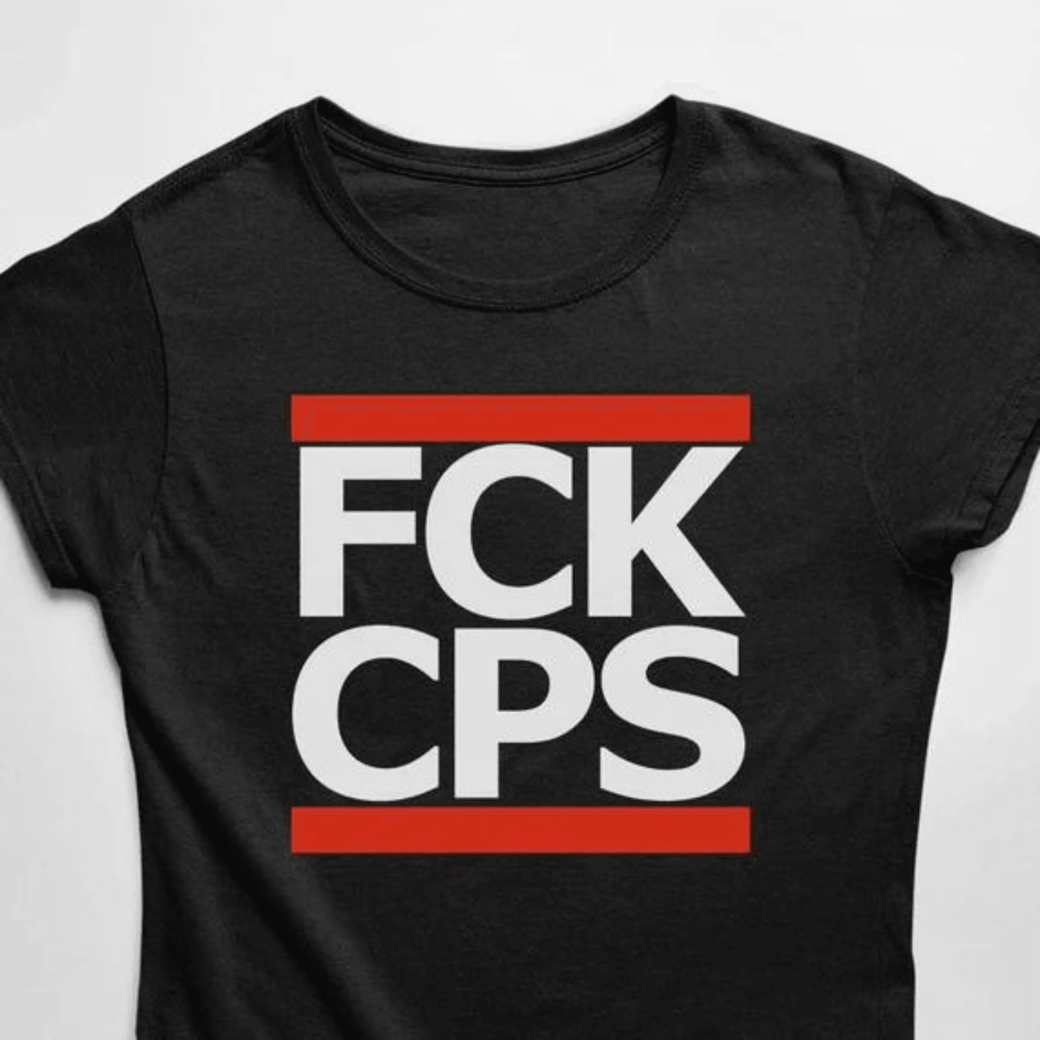 FCK CPS / F*ck Cops T-Shirt (schwarz oder weiß / Frauen)