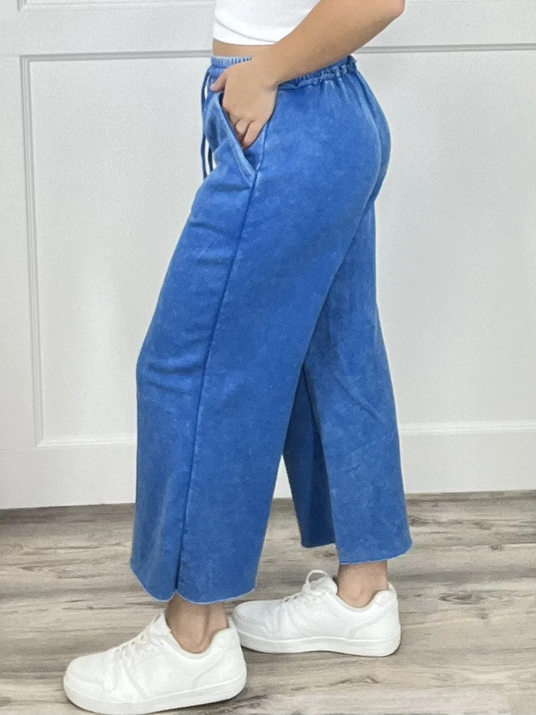 Feelin Comfy Palazzo Sweatpants