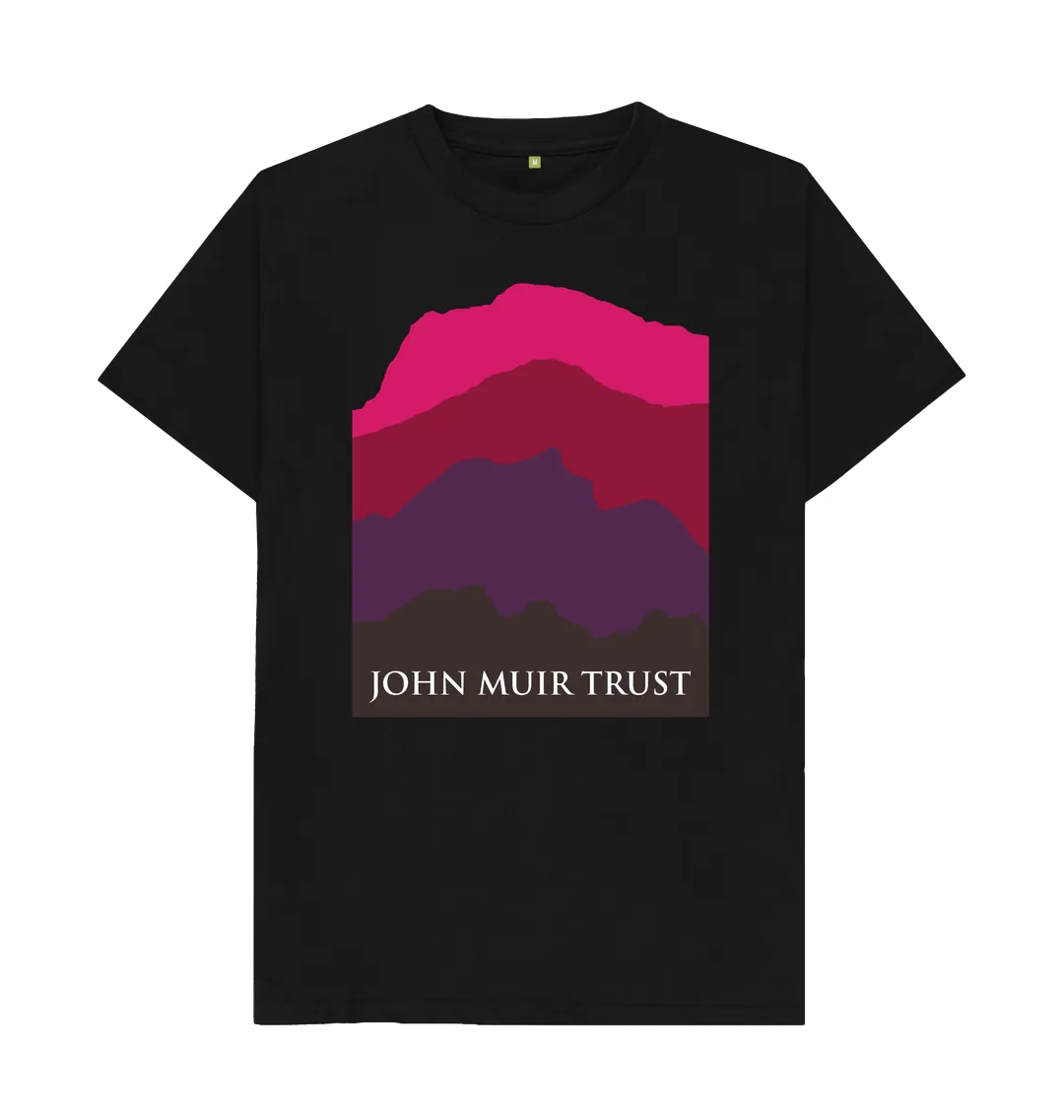 Four Mountains Men's T-shirt - New Red