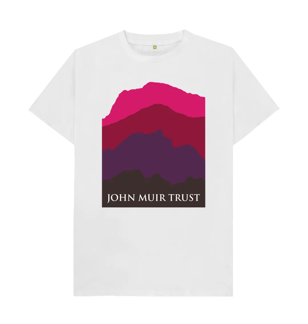 Four Mountains Men's T-shirt - New Red