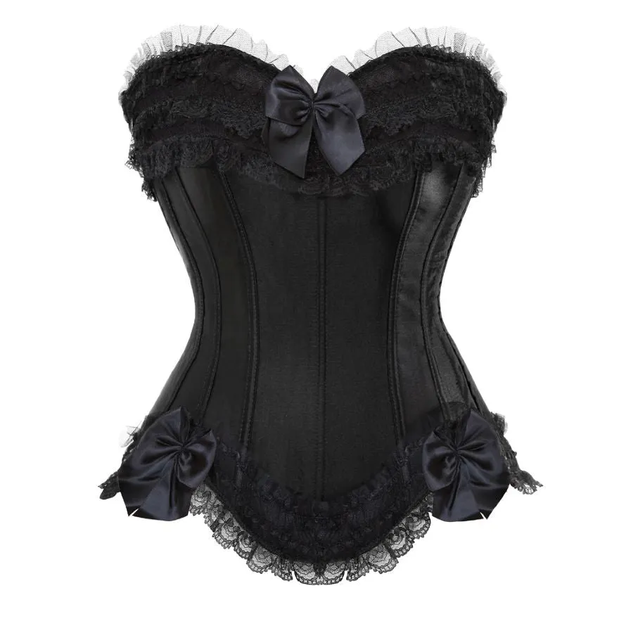 Funki Buys | Dresses | Women's 2Pcs Lace Tulle Corset Tutu Set