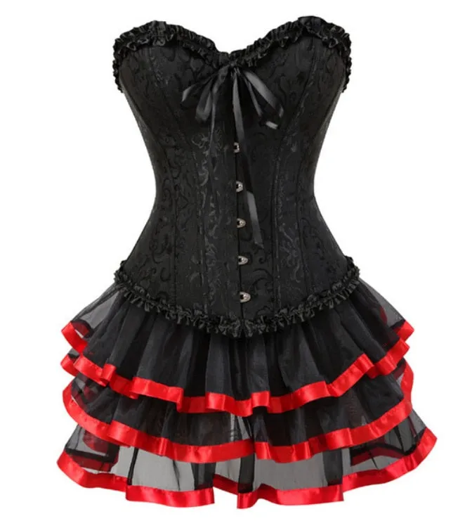 Funki Buys | Dresses | Women's Pretty Tutu Bustier Corset Sets