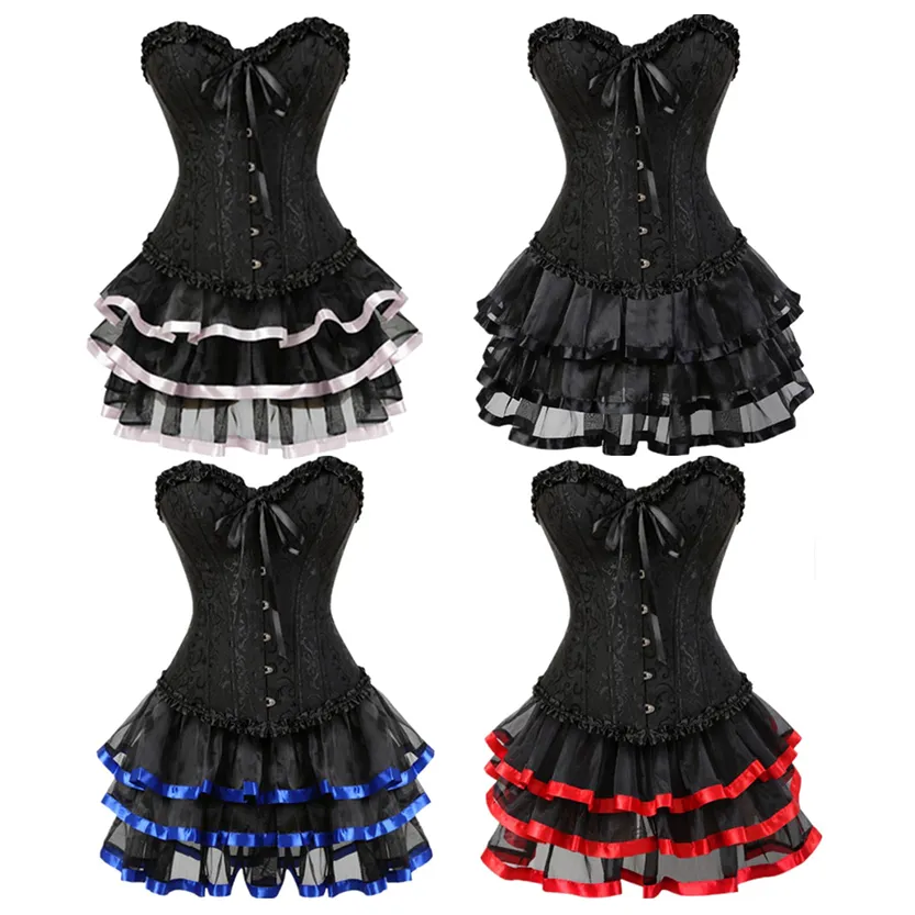 Funki Buys | Dresses | Women's Pretty Tutu Bustier Corset Sets