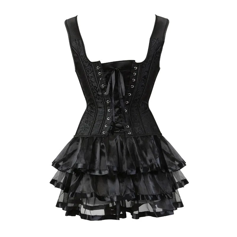 Funki Buys | Dresses | Women's Shoulder Strap Corset Dress