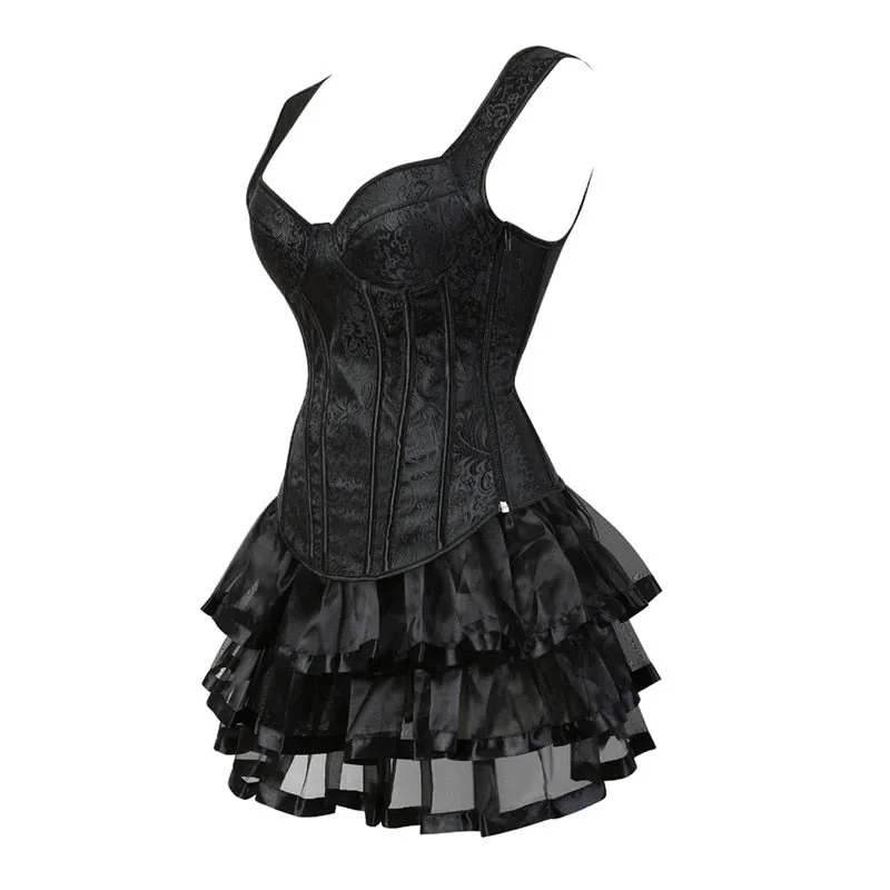 Funki Buys | Dresses | Women's Shoulder Strap Corset Dress