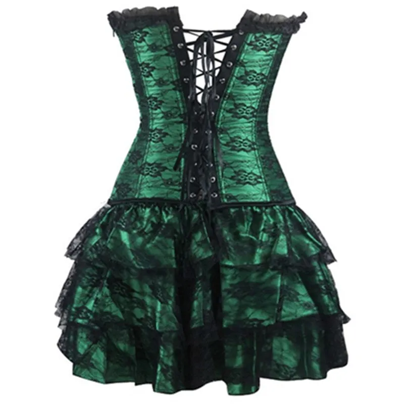 Funki Buys | Dresses | Women's Sweet Bustier Corset Dress Set