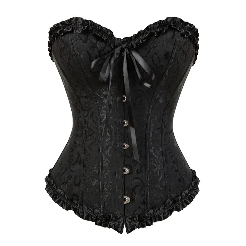 Funki Buys | Dresses | Women's Victorian Corset Dress 2Pcs Set