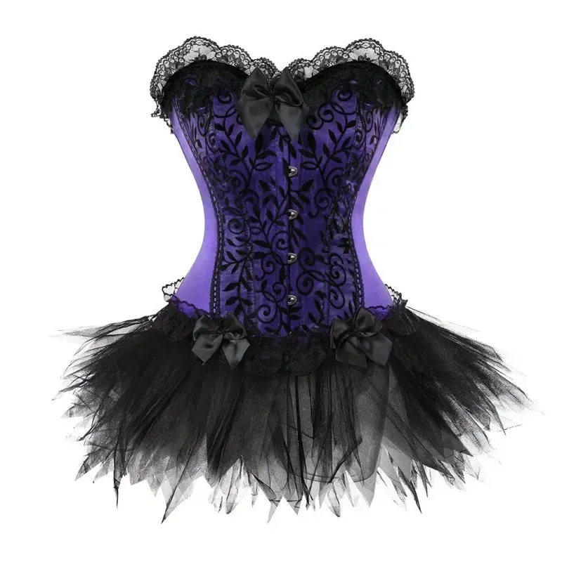 Funki Buys | Dresses | Women's Victorian Lace Corset Dresses