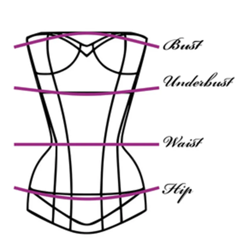 Funki Buys | Lingerie | Women's Pretty Strappy Lace Up Corset