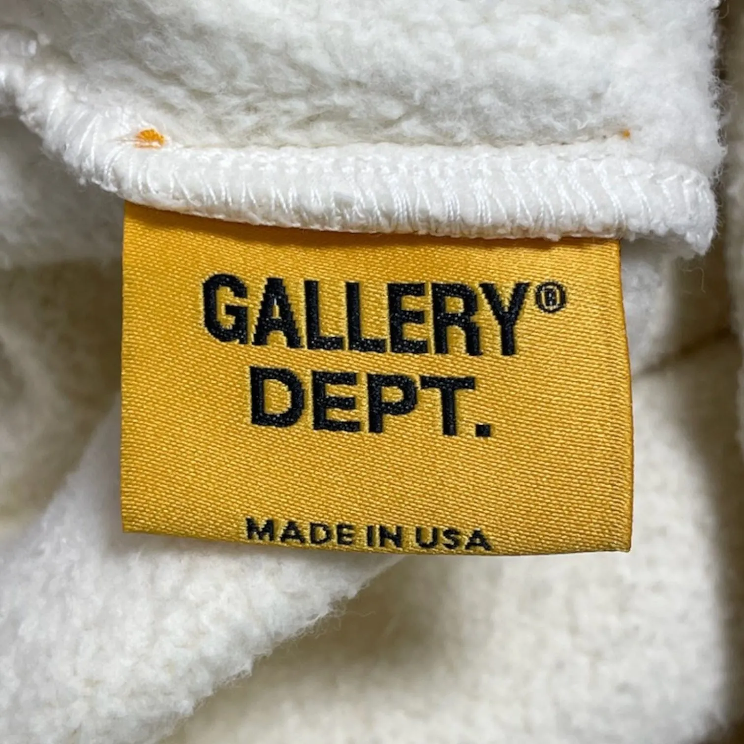 Gallery Department GD Logo Flare Sweatpants Cream