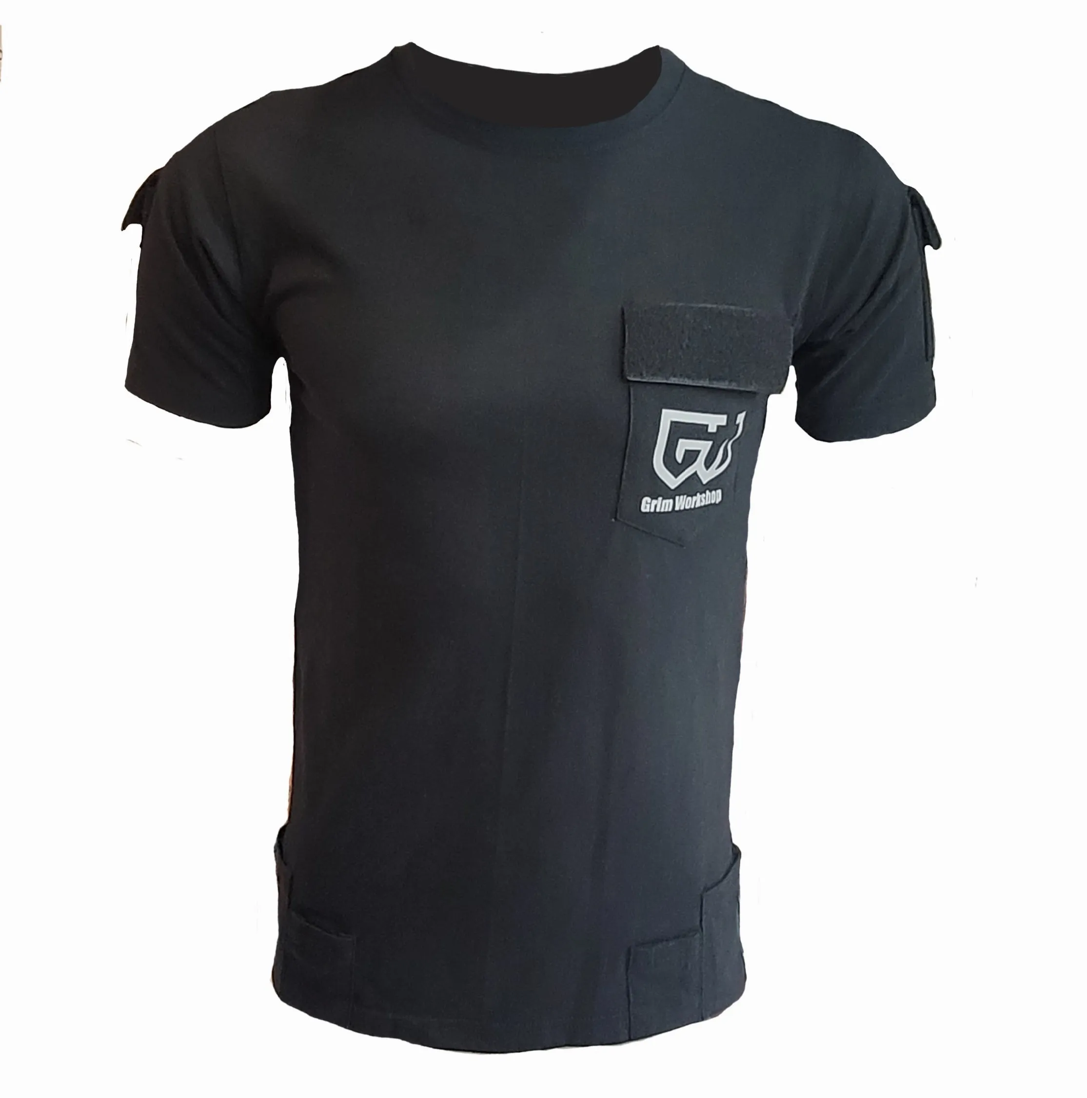 Grim Tactical Tee : EDC Shirt With 11 Pockets