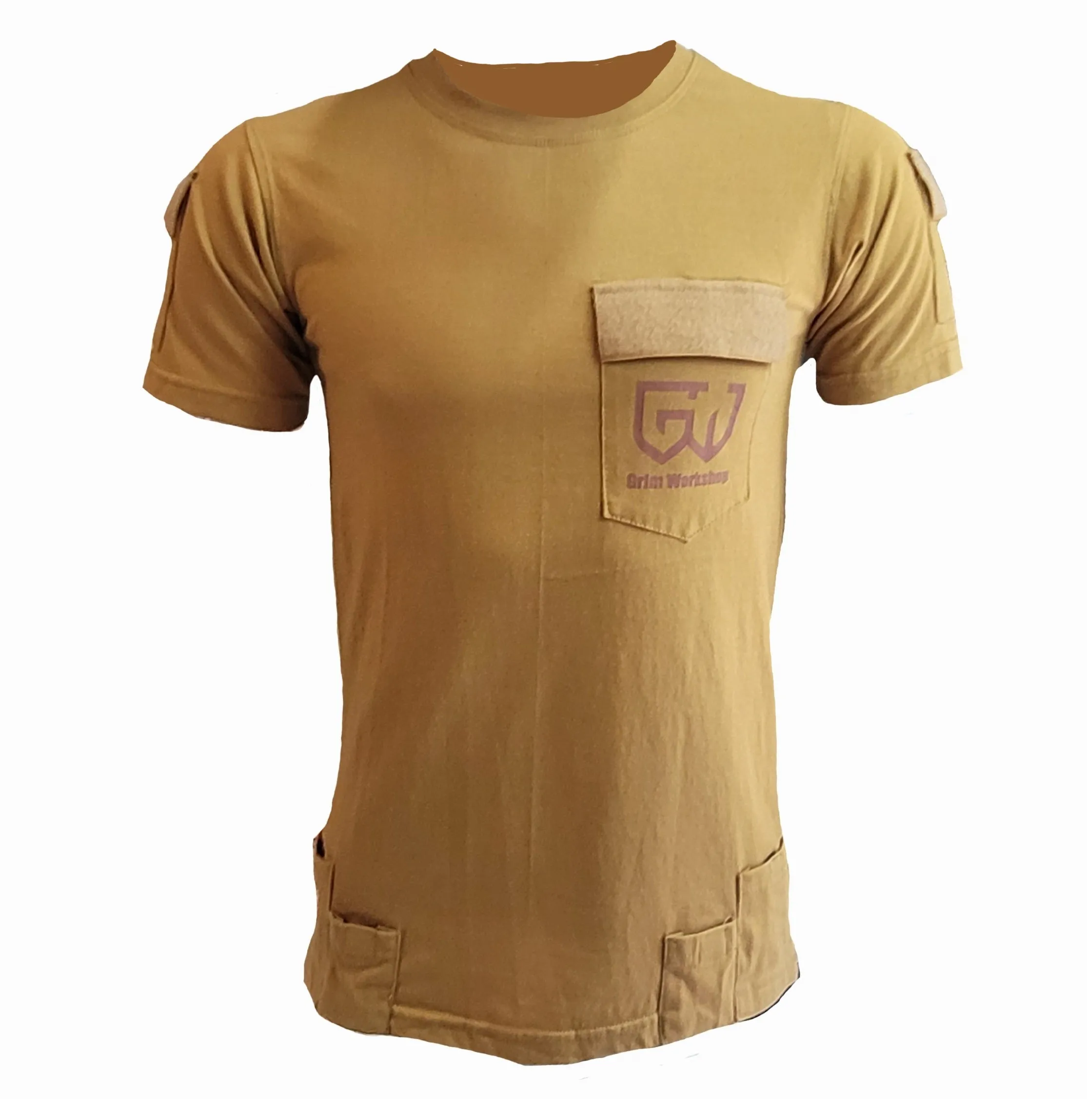 Grim Tactical Tee : EDC Shirt With 11 Pockets