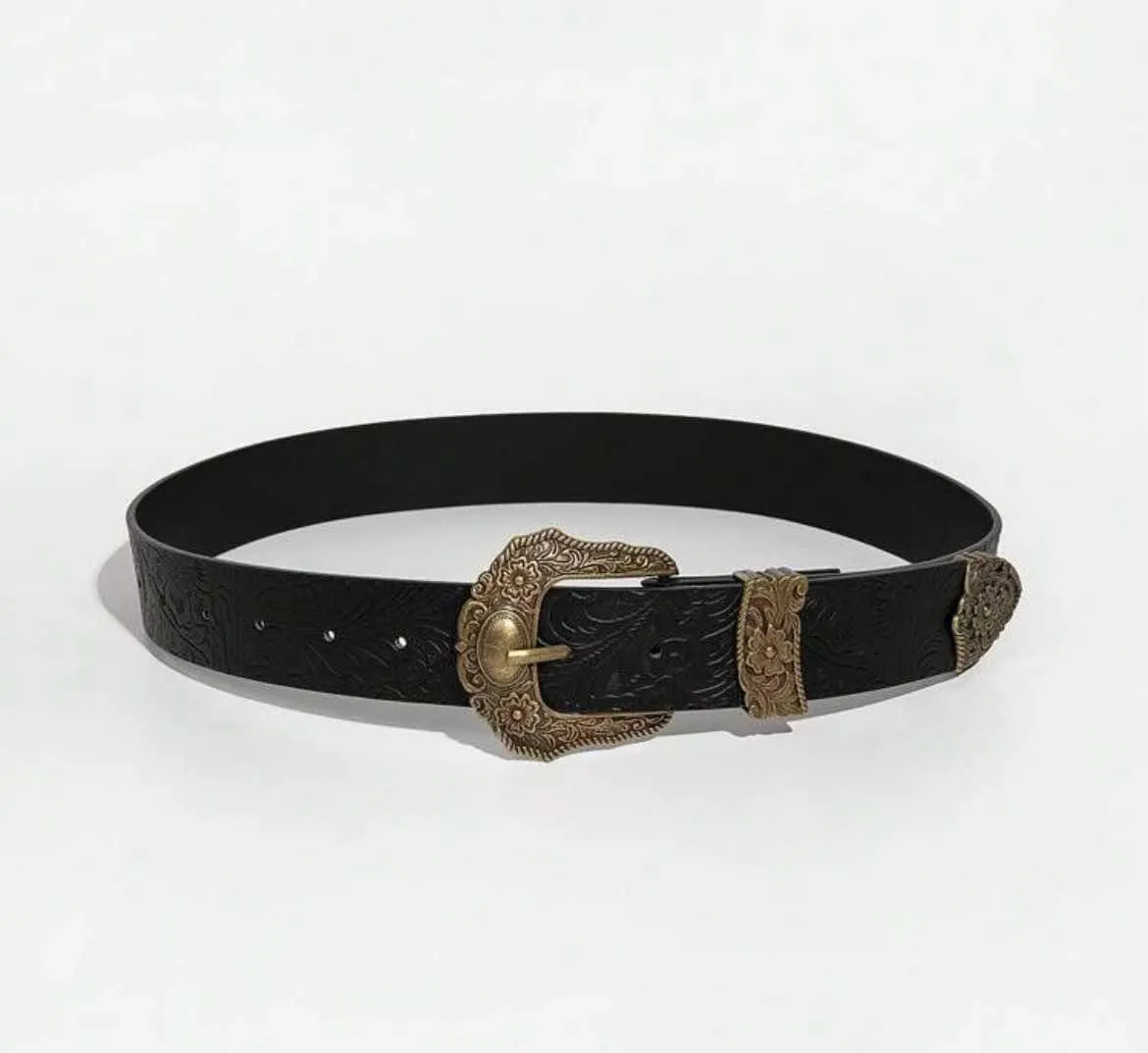 Gunner Western Belt- Black