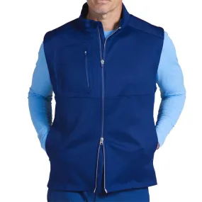 IBKUL Mens Solid Mega Heat Vest - Navy