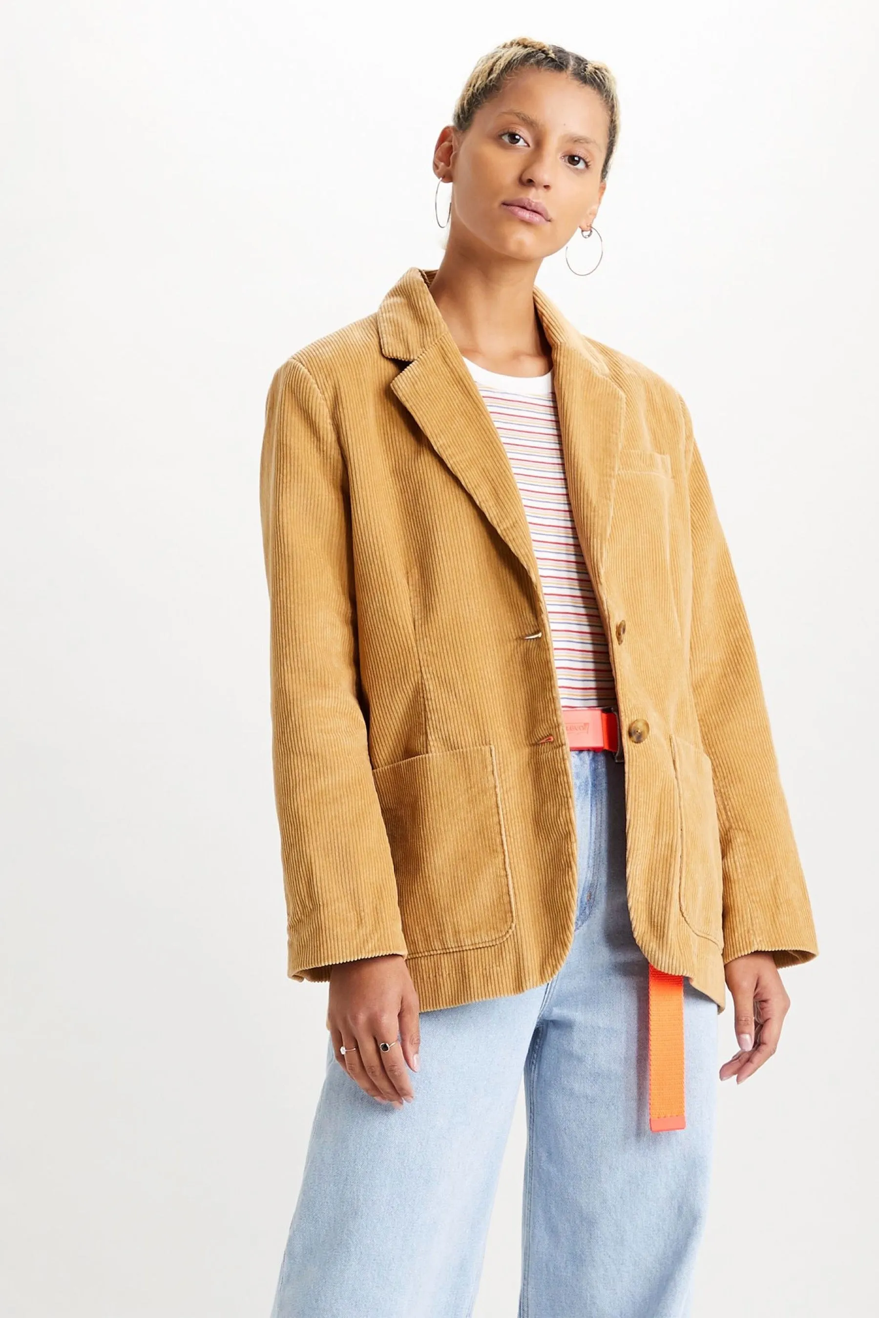 Iced Coffee Autumn Blazer