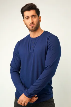 Indy Full Sleeve Henley T-Shirt