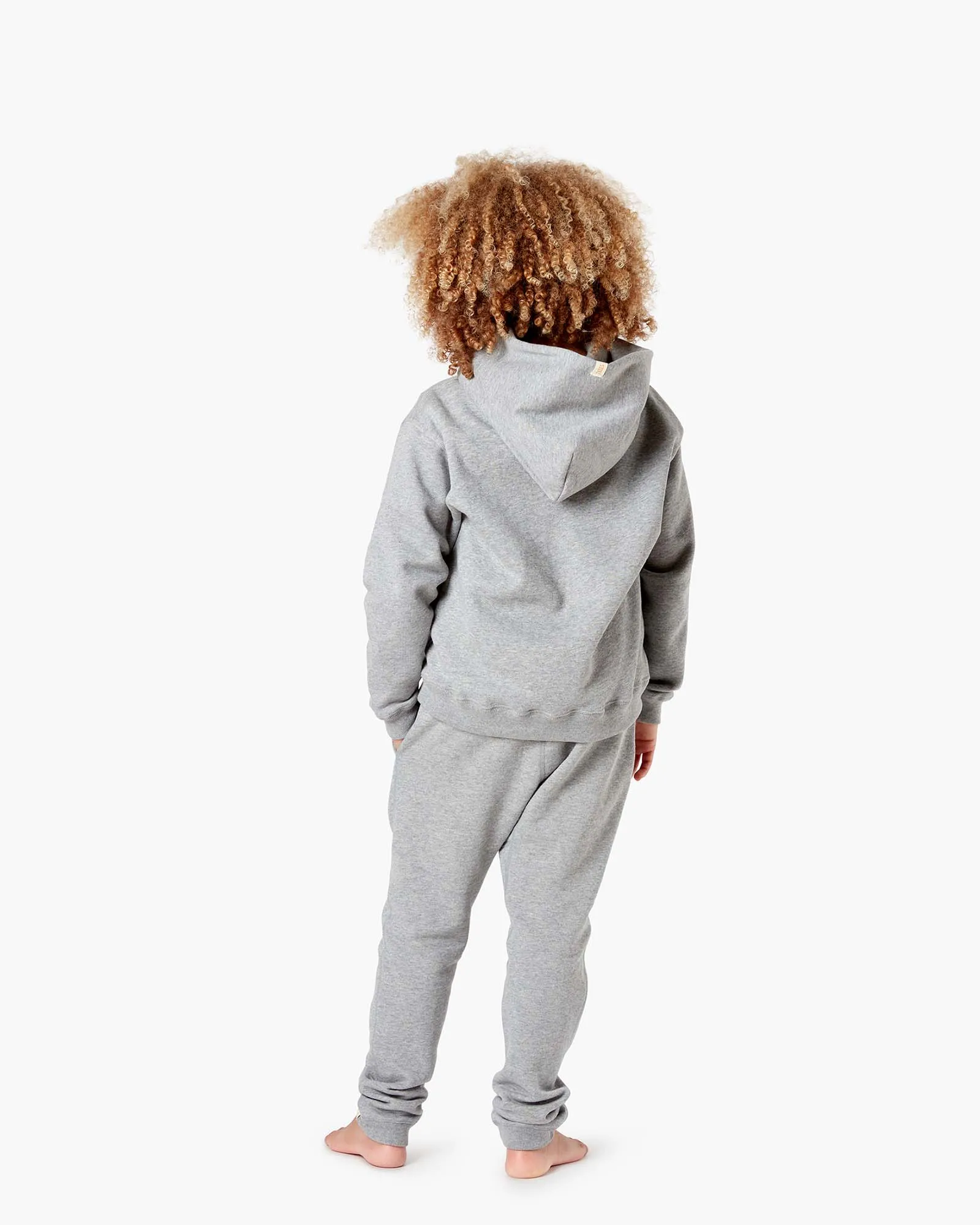 Kids Core Fleece Jogger - Grey Mix