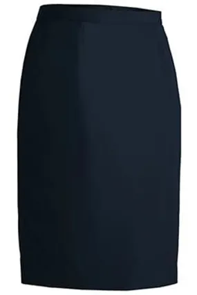 Ladies' Polyester Skirt (2 Pockets) - Dark Navy