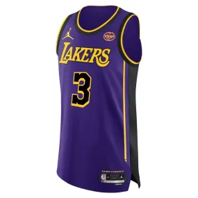 Lakers Davis Statement Authentic Jersey