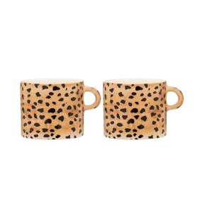 Leopard Mug Set Of 2