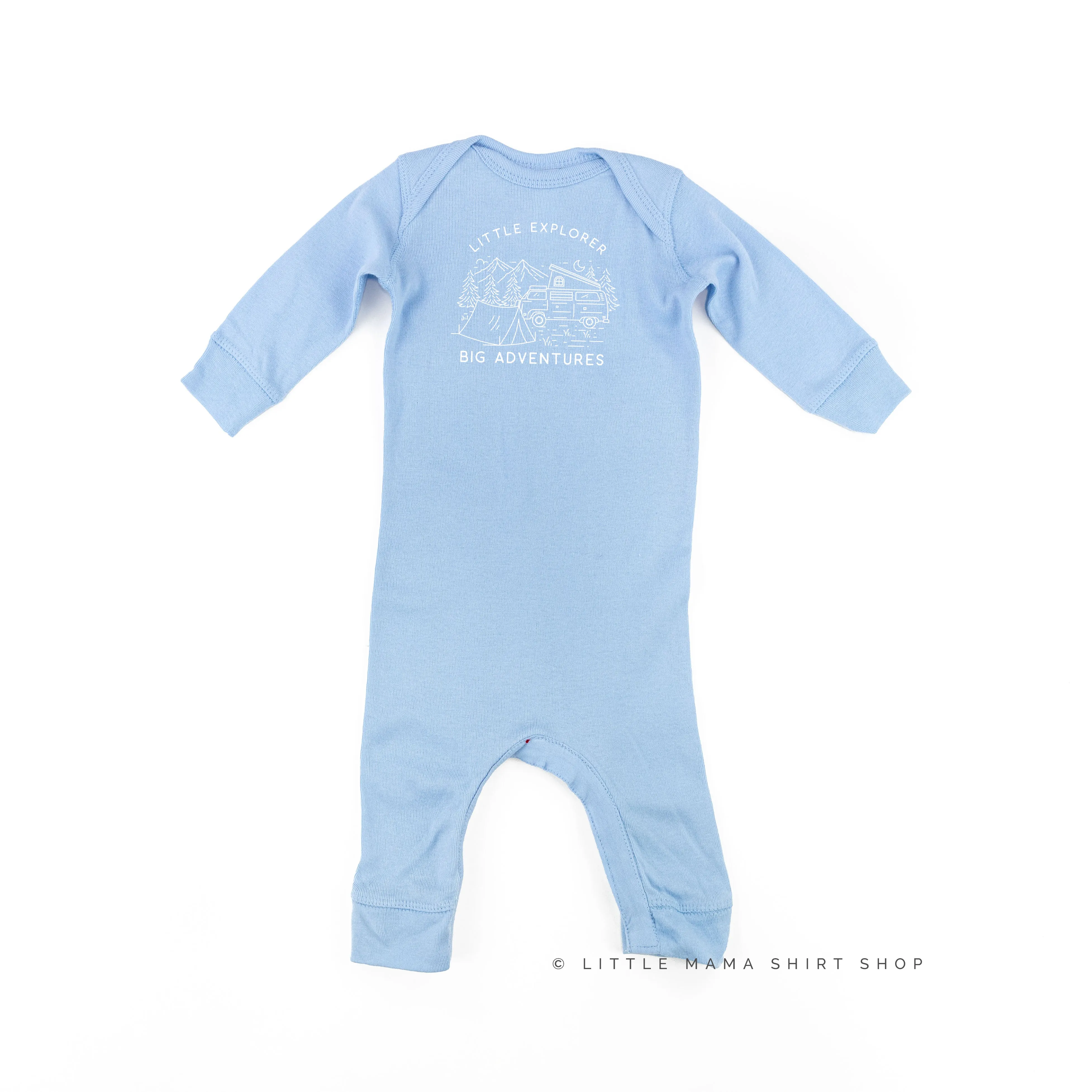 Little Explorer Big Adventures - One Piece Baby Sleeper