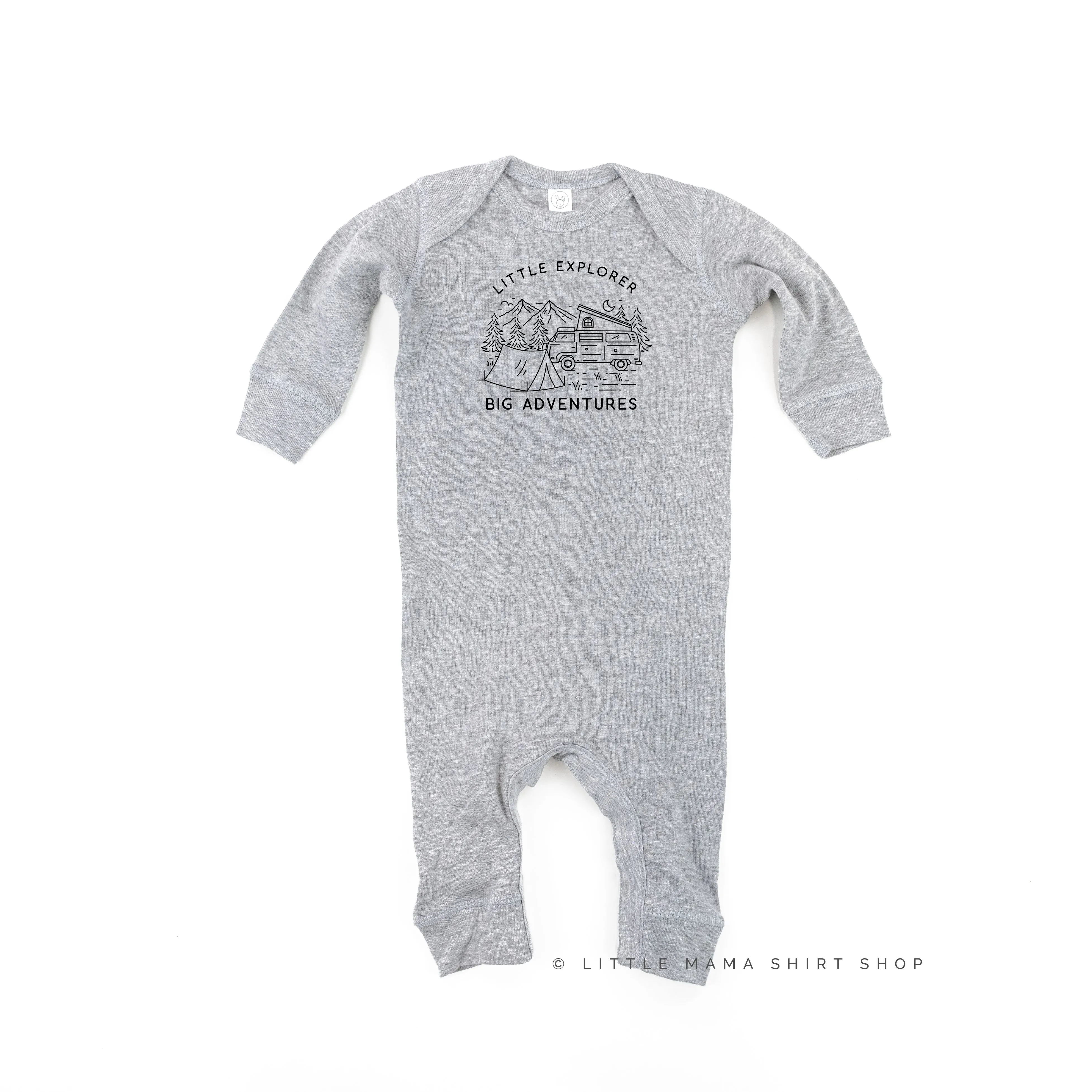 Little Explorer Big Adventures - One Piece Baby Sleeper