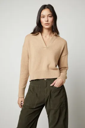 LUCIE POLO SWEATER