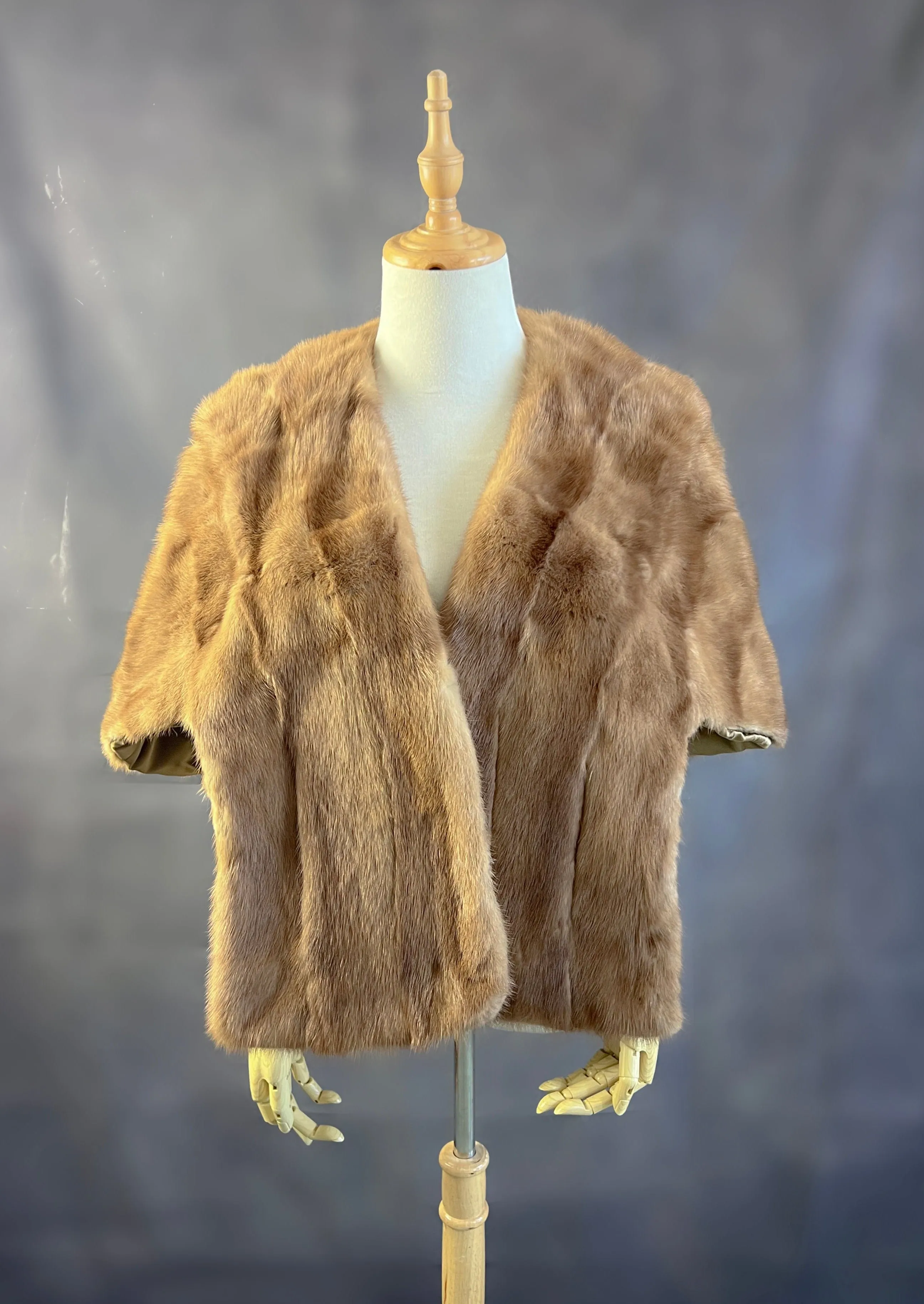 Luxury Real Mink Fur Wrap (Mink09)