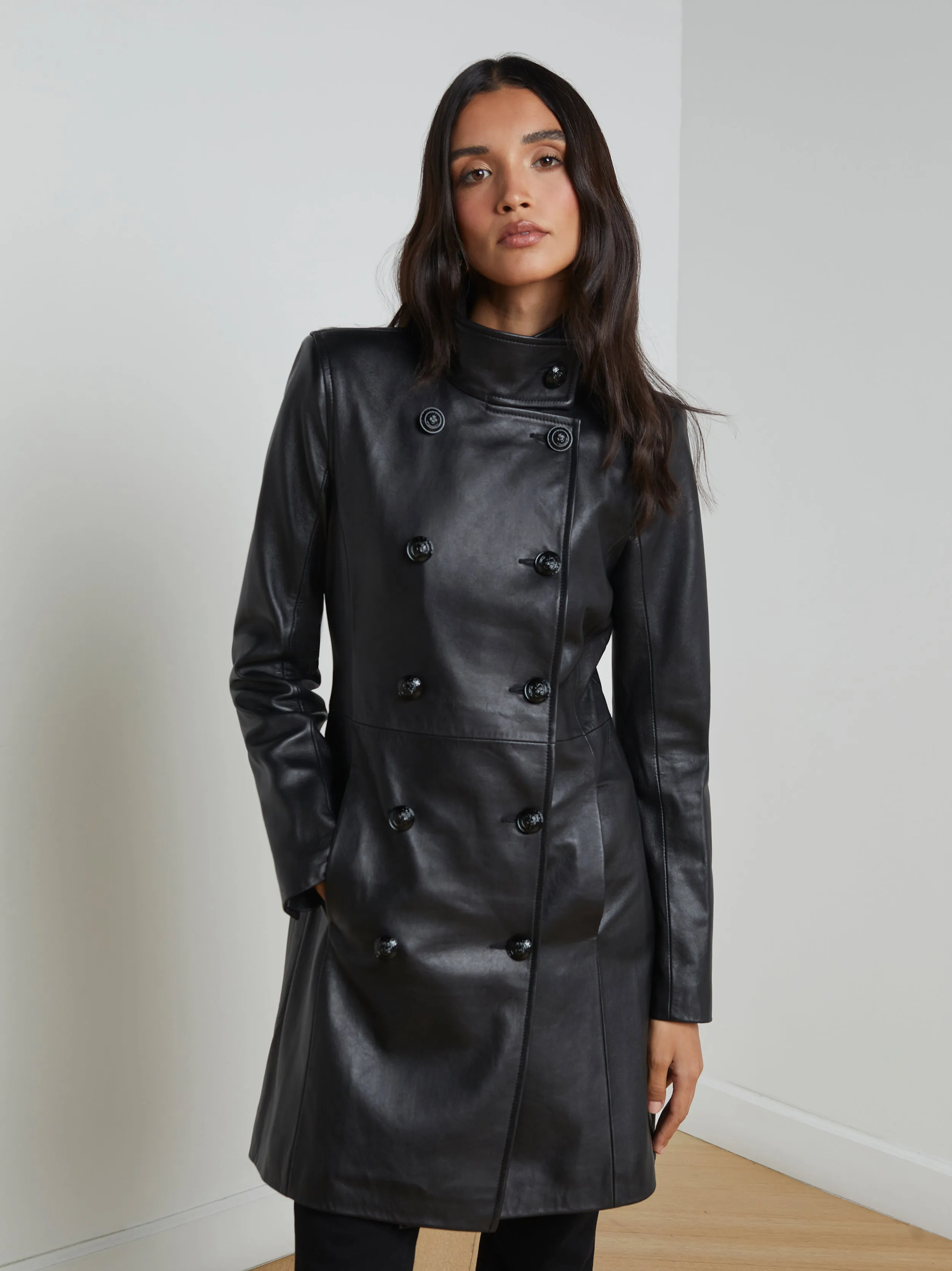 Lyon Leather Coat