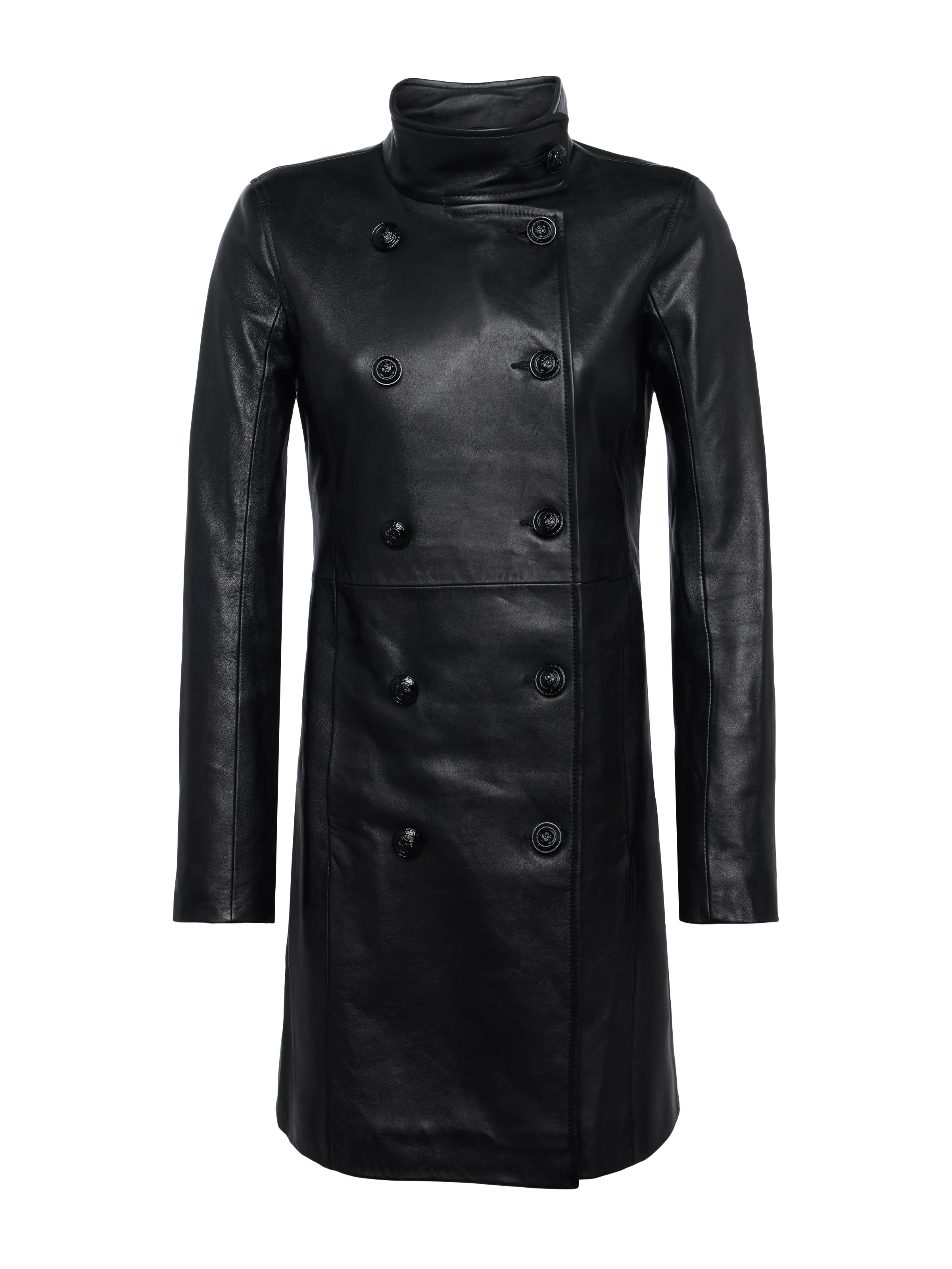 Lyon Leather Coat