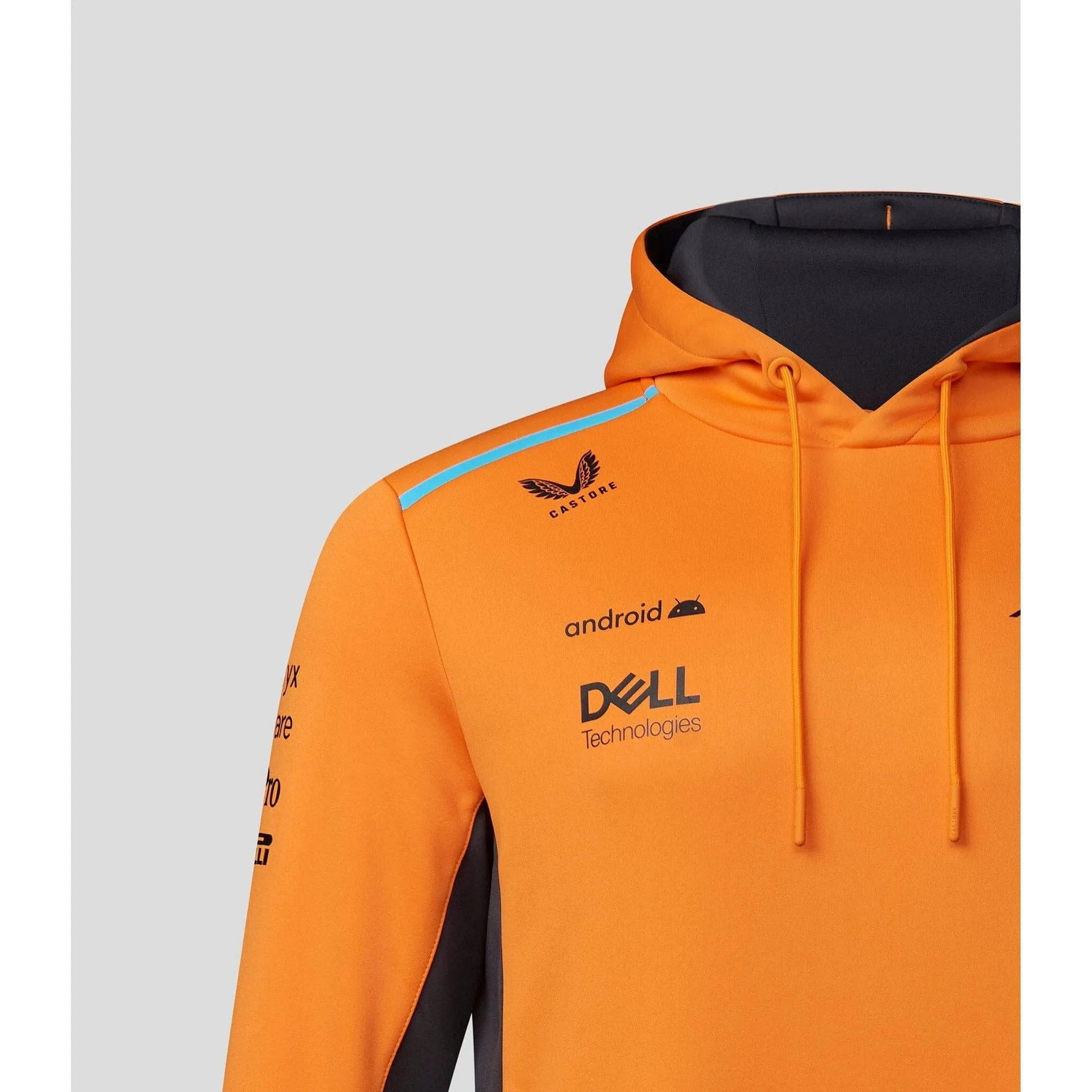 McLaren F1 2023 Team Hooded Sweatshirt - Papaya