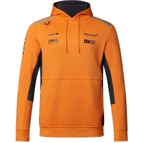 McLaren F1 2023 Team Hooded Sweatshirt - Papaya