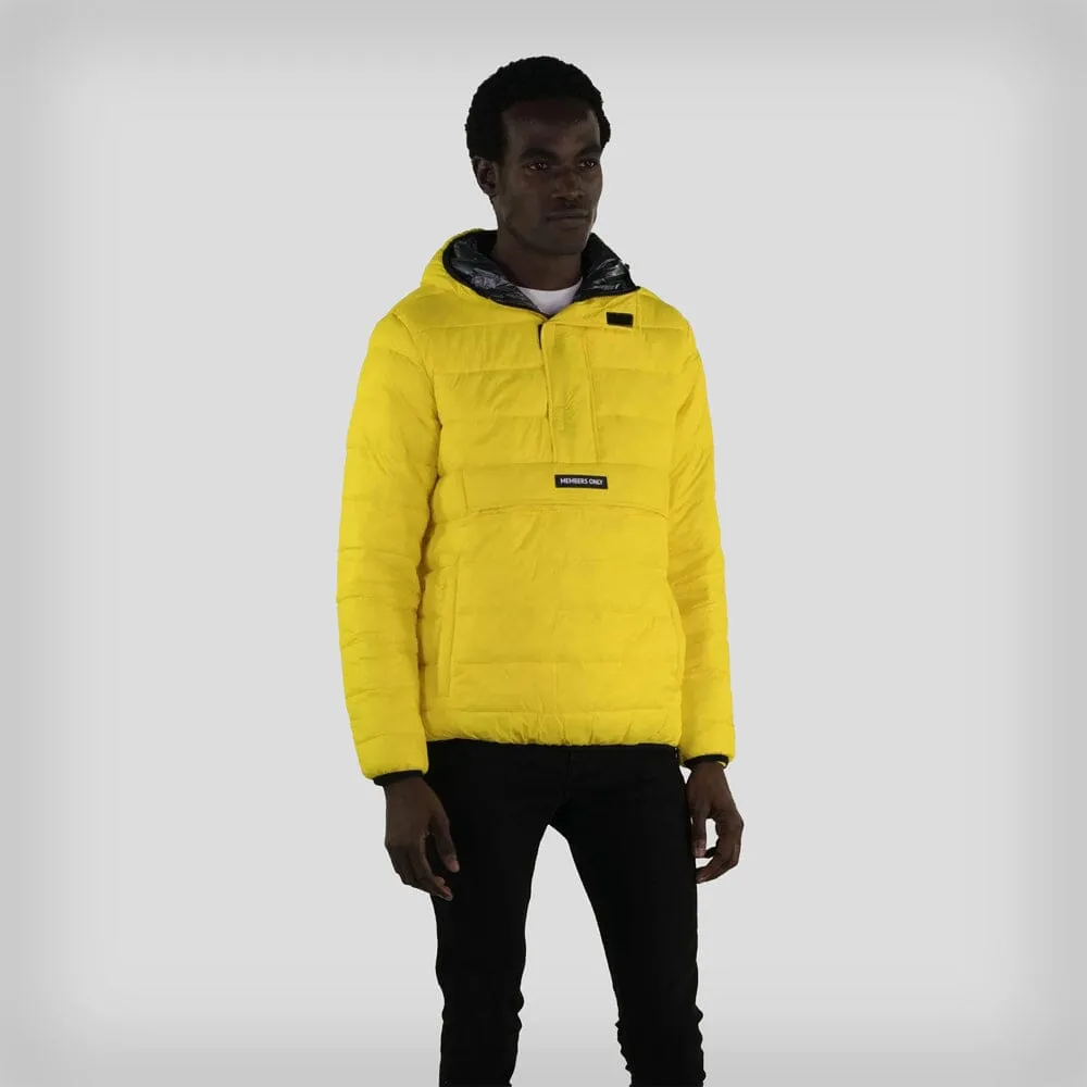 Members Only Men's Popover Puffer Jacket