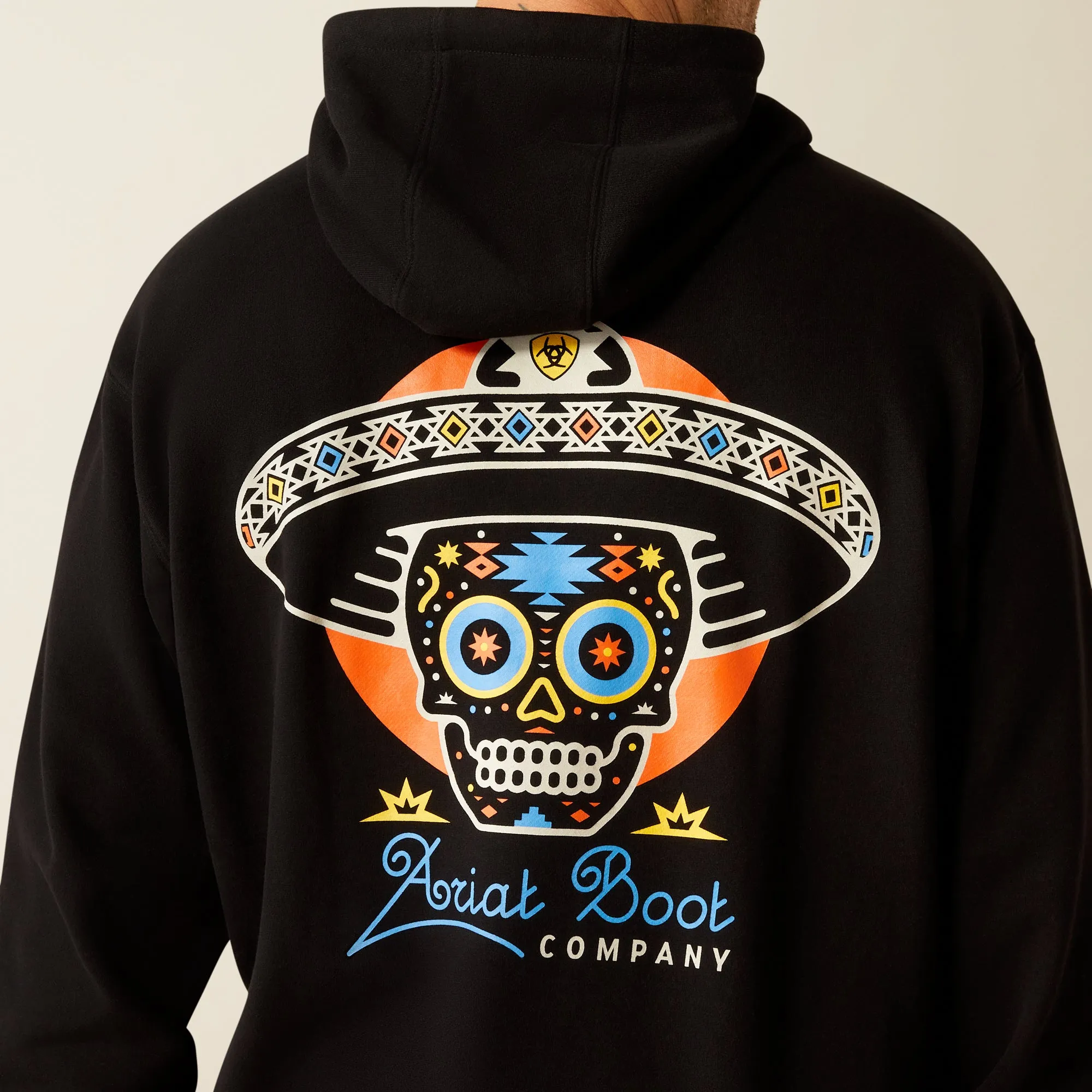 Men's Ariat Sugar Skull Hoodie #10052006