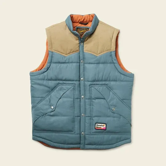 Men's Howler Bros | Rounder Vest | Dark Slate / Khaki