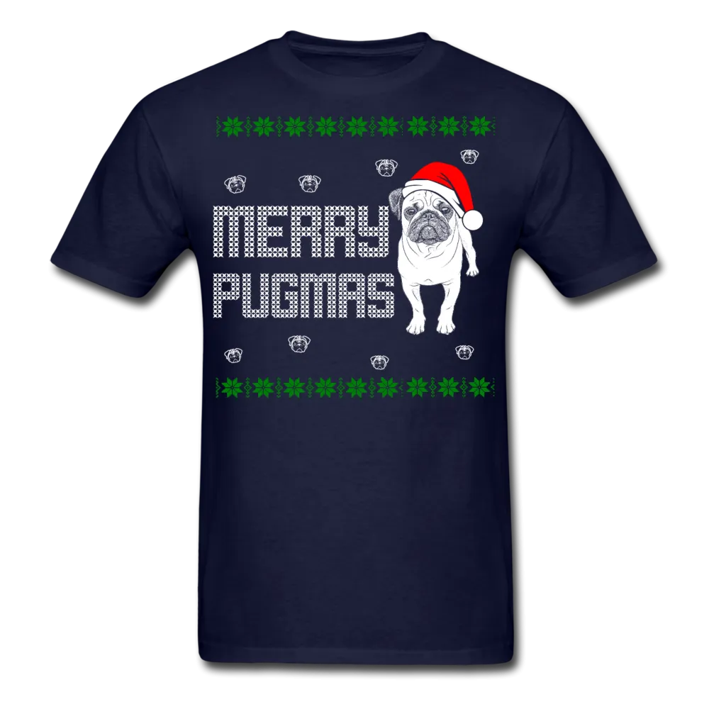 Merry Pugmas Men's T-Shirt