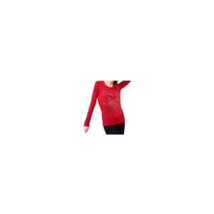 Montana Blu Red Cotton Women Top