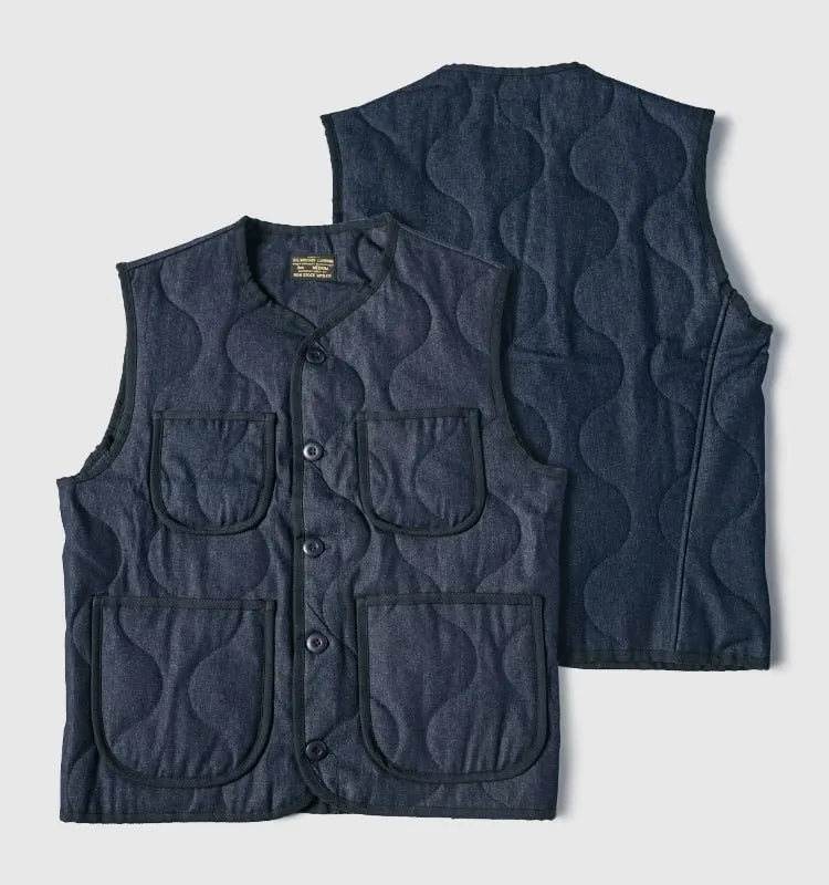 Non Stock Nylon Quilted Military Vest