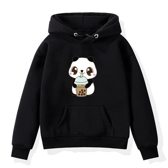 Panda Japanese Hoodie<br>Panda Kids