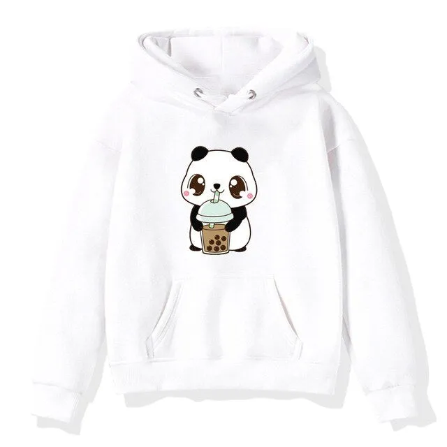 Panda Japanese Hoodie<br>Panda Kids