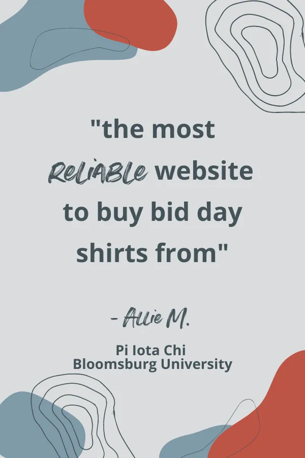 Pi Beta Phi Retro Bid Day Notch Tee