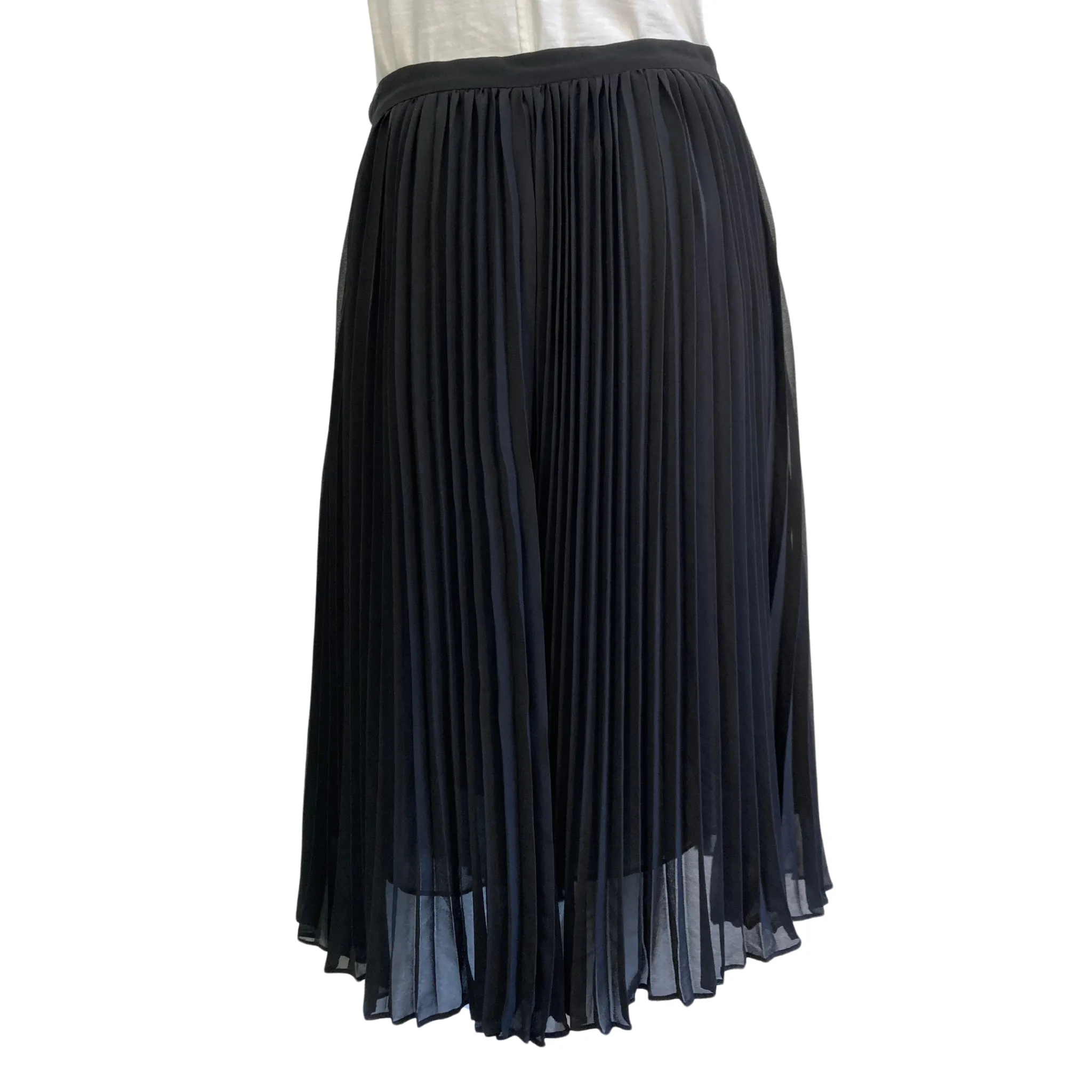 Pleated Black Skirt (M)