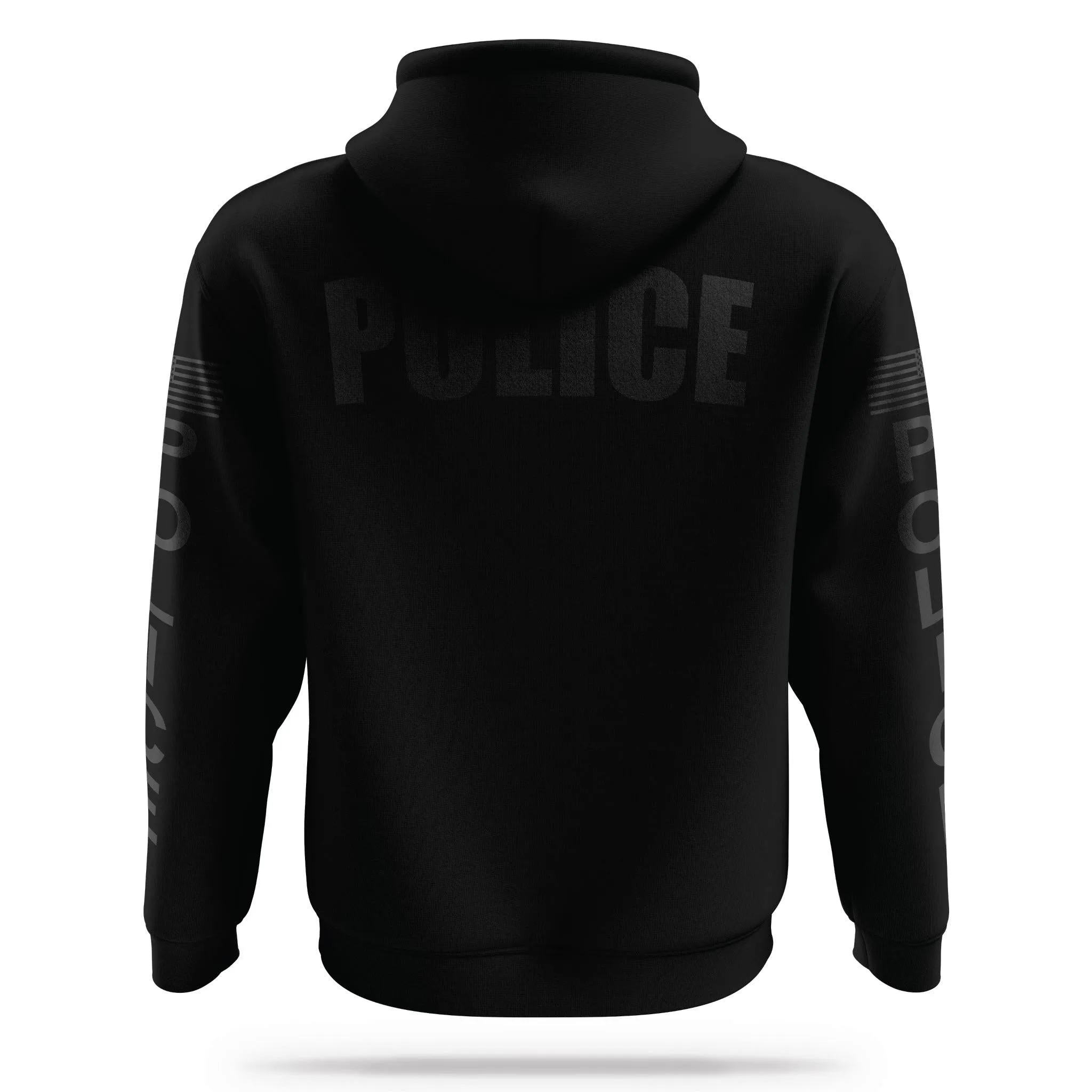 [POLICE] Performance Hoodie 2.0 [BLK/BLK]