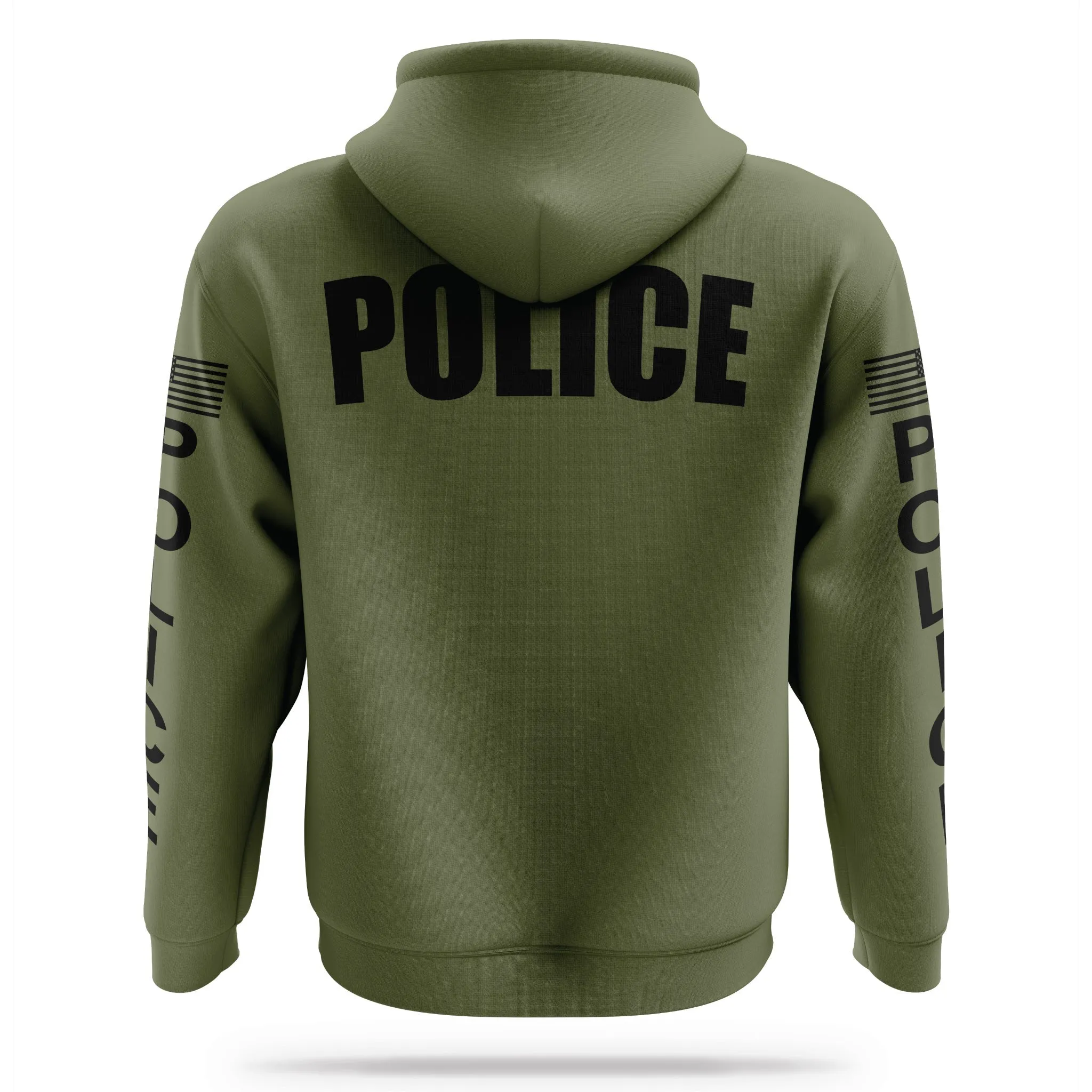 [POLICE] Performance Hoodie 2.0 [GRN/BLK]