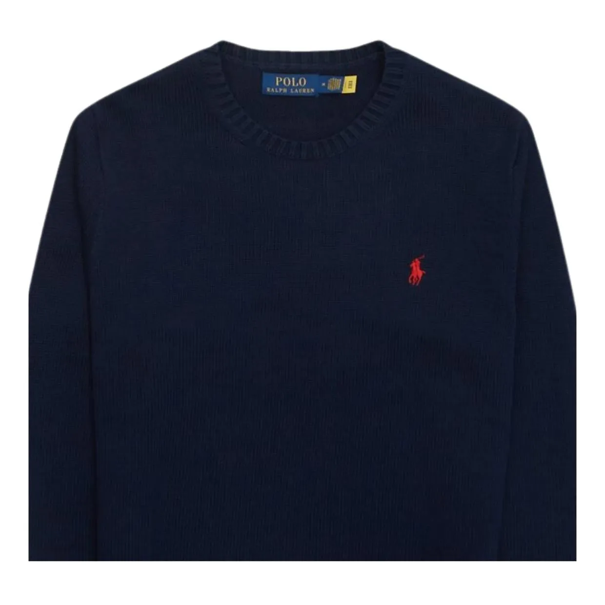 Polo Ralph Lauren Logo Navy Knit Sweater