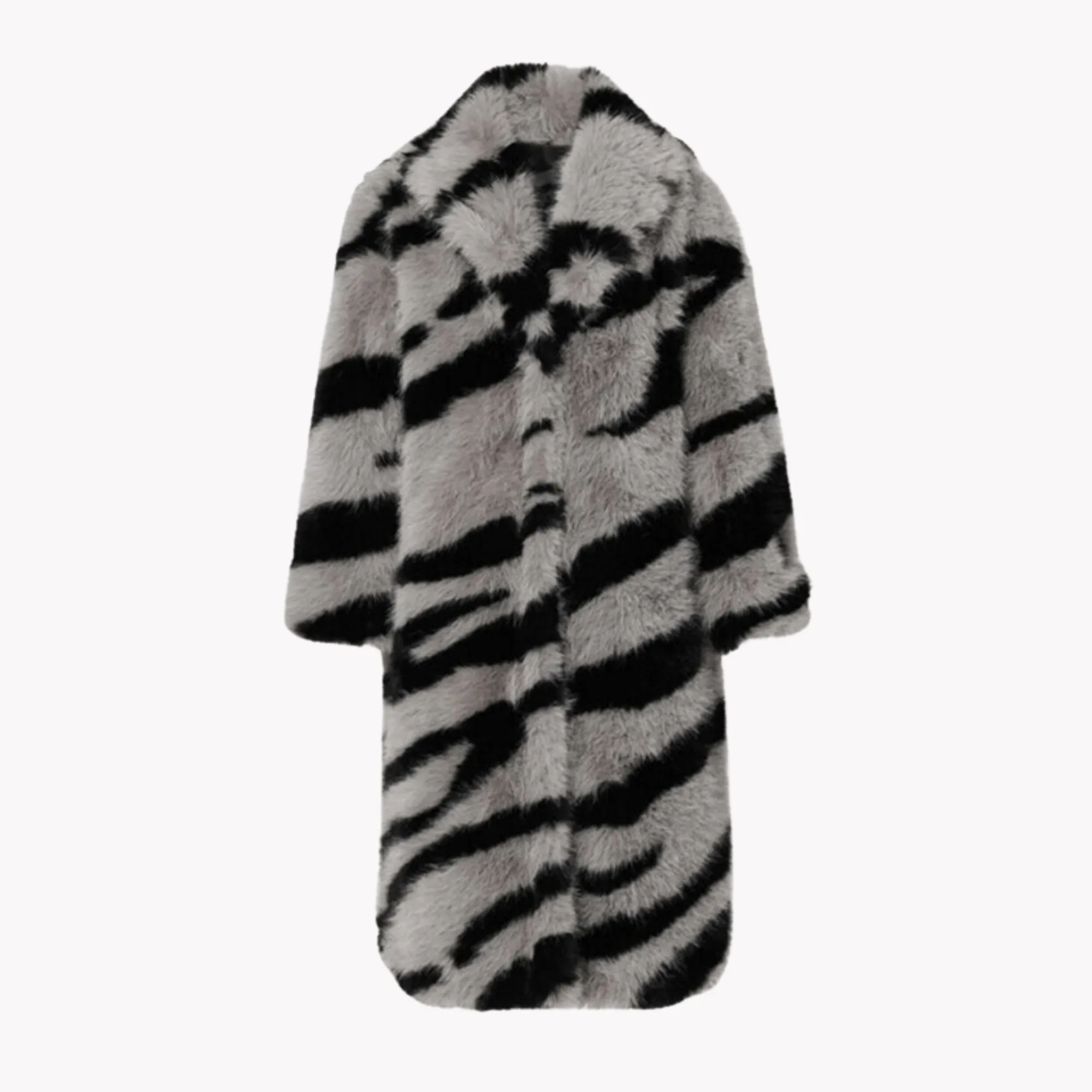 Pre Order:  Gray Zebra Winter Coat